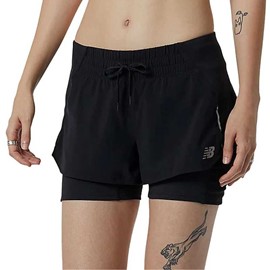 NEW BALANCE IMPACT RUN 2 IN 1 SHORT DONNA
